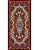 Ковер красный Мараканд 4863A
