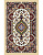 Коврик кремовый Мараканд 4853C
