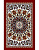 Коврик красный Азата 2044A