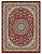 Ковер бордовый Симин 8420A