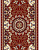 Дорожка красный Мараканд 4846A