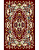 Коврик красный Гулистон 8005A