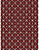 Дорожка красный Азата 0042A