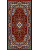 Ковер красный Мараканд 4853A