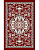 Коврик красный Азата 1206A