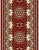 Дорожка красный Гулистон 8046A
