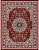 Ковер красный Азата 2044A