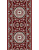 Дорожка красный Азата 1206A