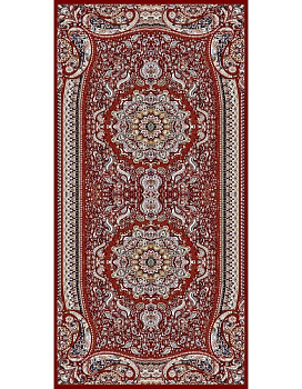 Ковер красный Азата 2730A
